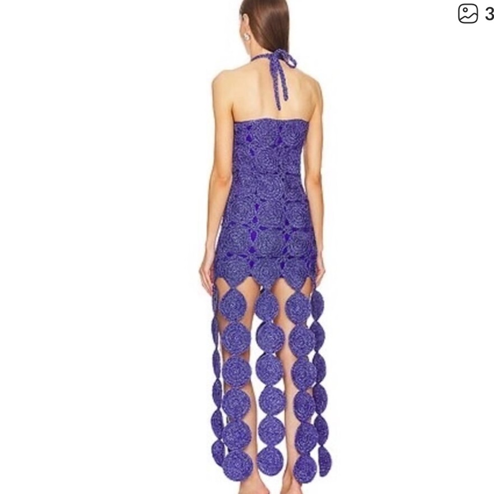 Simon Miller Purple Asymmetrical Dress - Picture 3 of 8